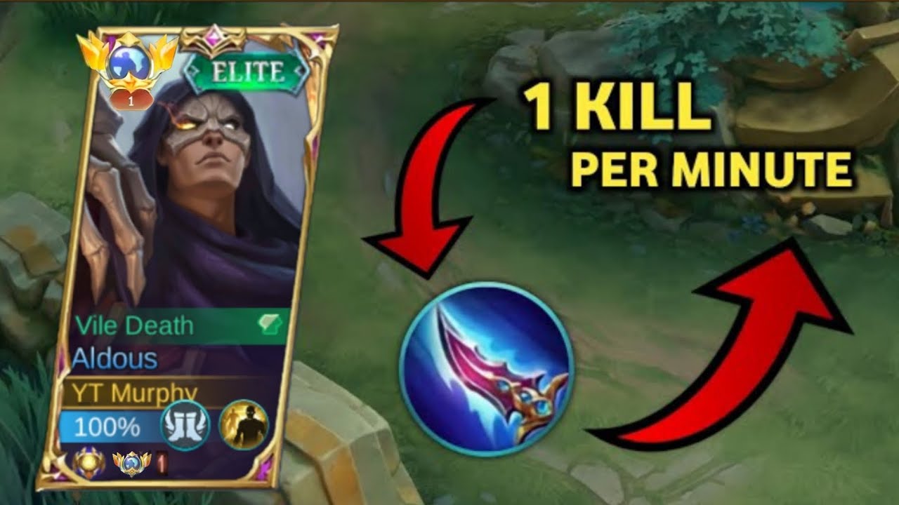 1 KILL PER MINUTE!! THIS ALDOUS BUILD CAN GIVE YOU INSANE DAMAGE!!