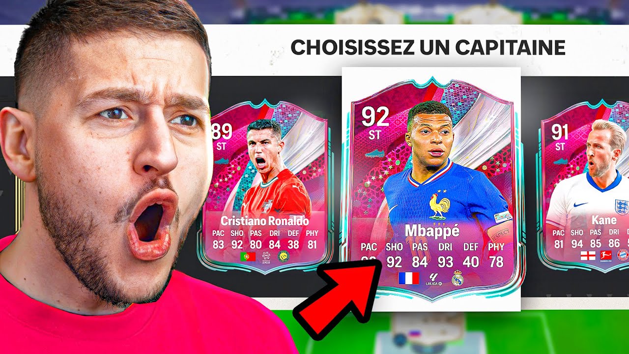 Une DRAFT mais je peux prendre que les CAPITAINES !