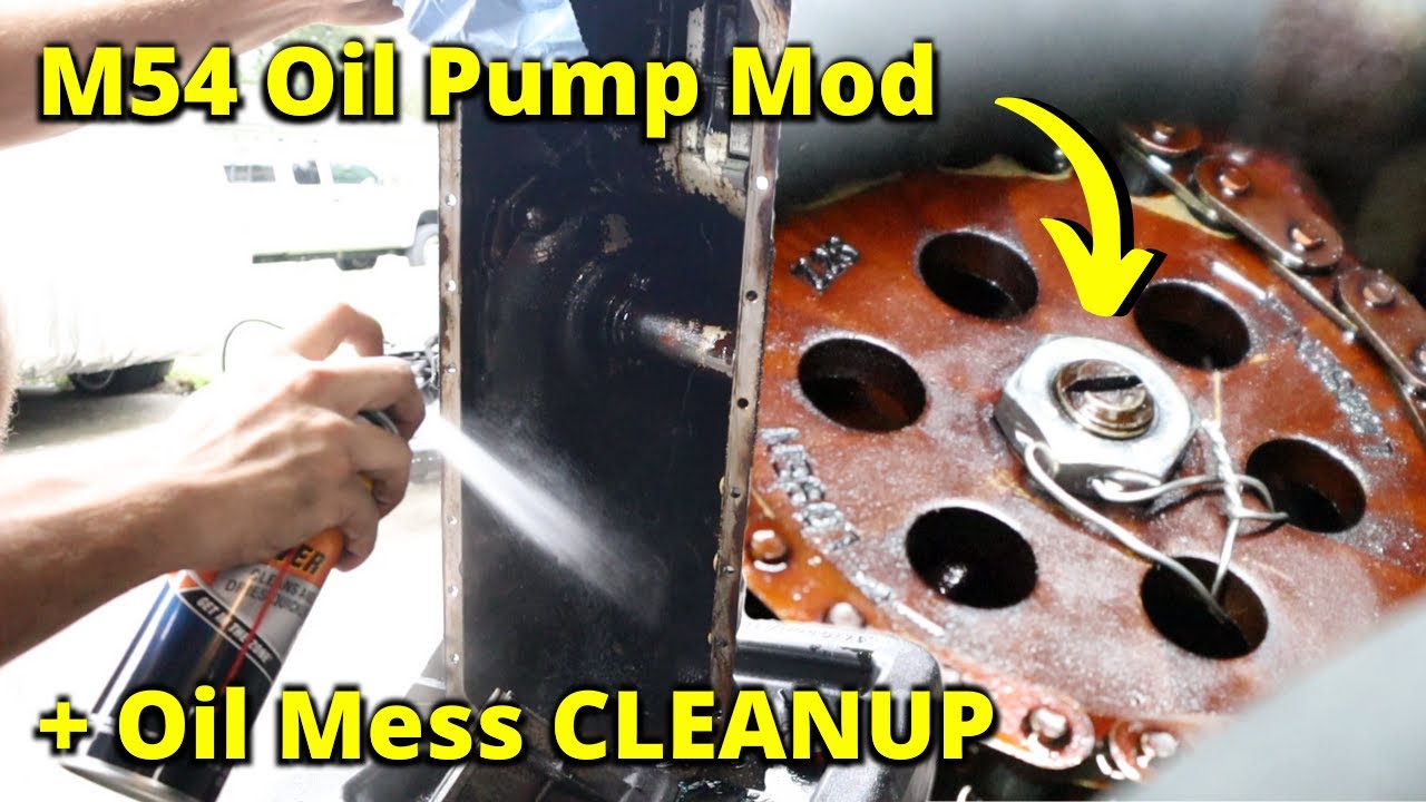 MUST HAVE M54 Mod? (E46 Drilled Oil Nut Install)