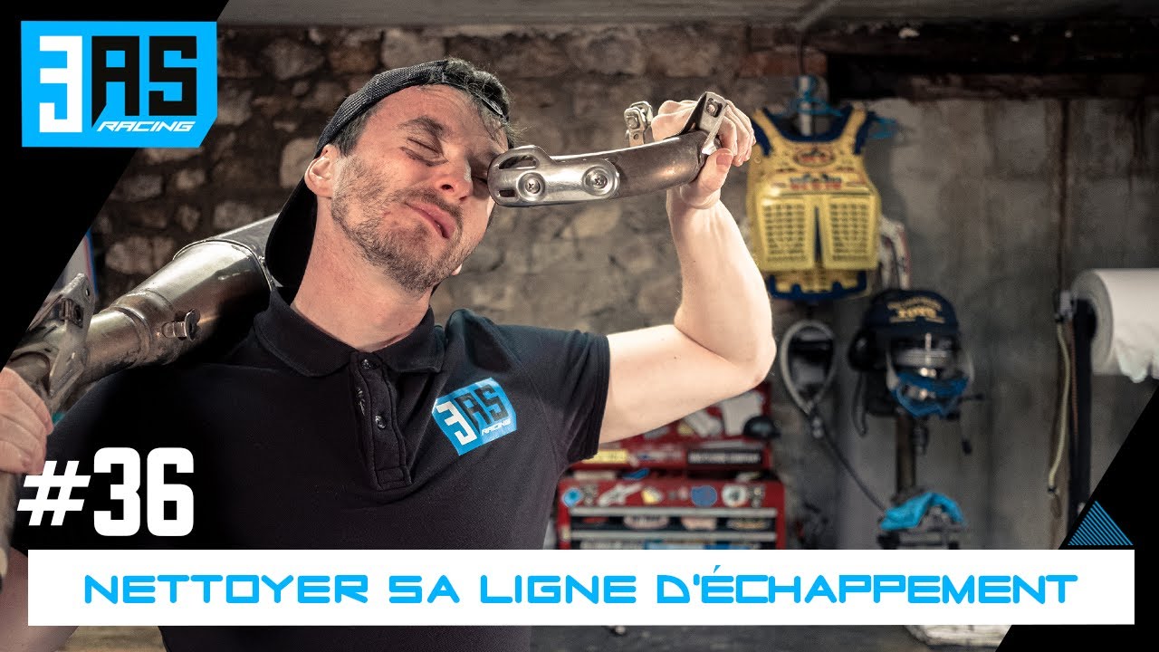 Comment nettoyer sa ligne d'échappement moto -Tuto Moto #36