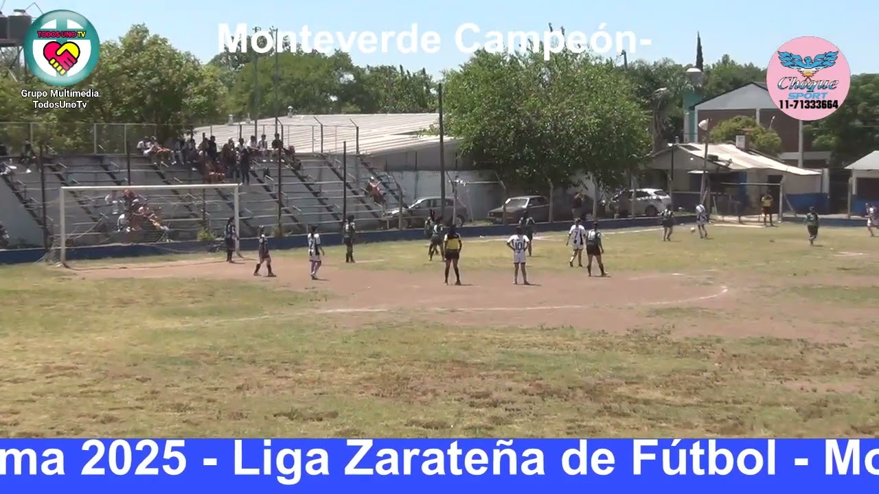 Monteverde Campeón Futbol Femenino - Liga Zarateña de Fútbol - 2026 - Le ganó a Valerio por 1 a 0