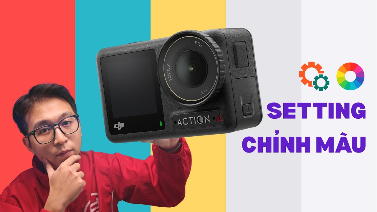 C&Agrave;I ĐẶT quay DJI Action 4/5 (CHI TIẾT) v&agrave; CHỈNH M&Agrave;U cinematic cho NGƯỜI MỚI
