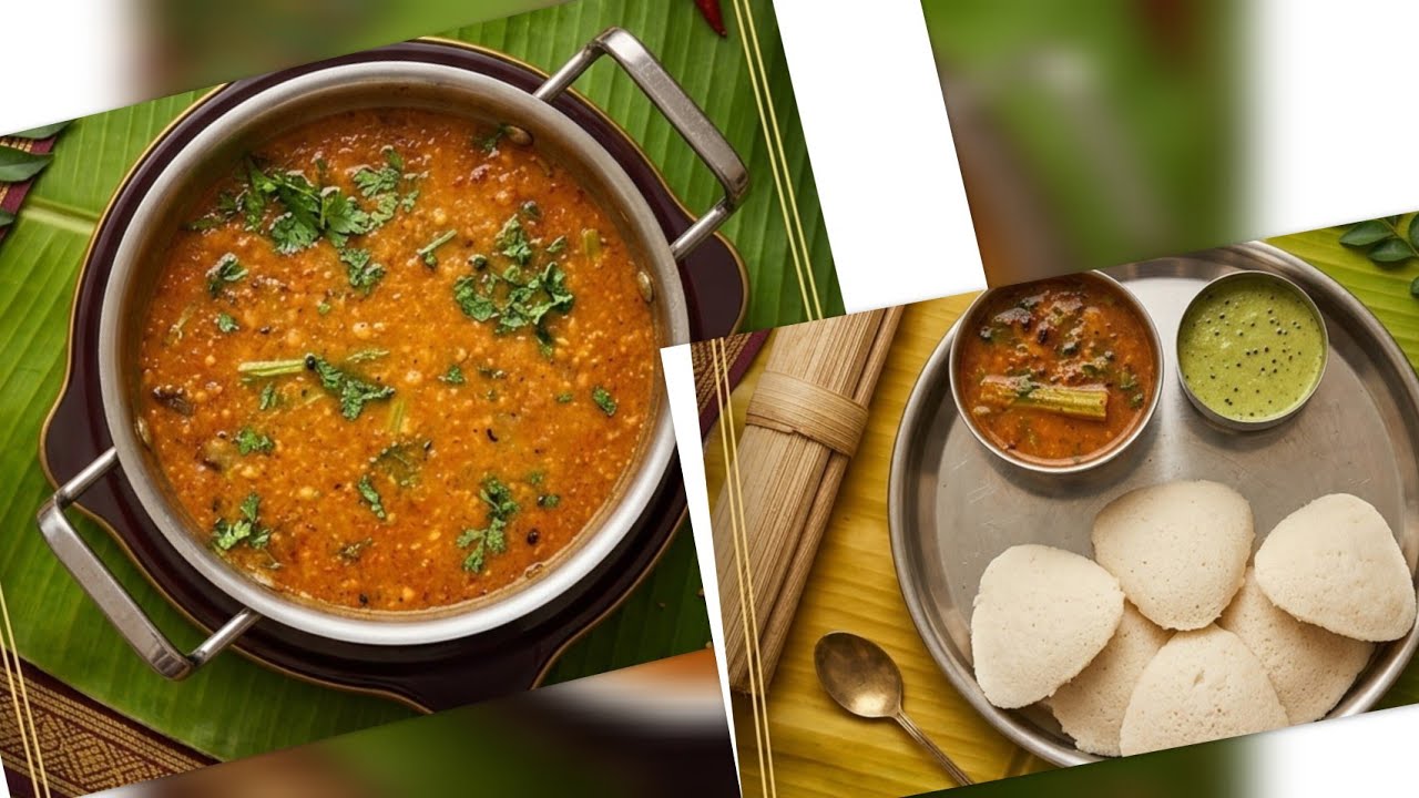 Tasty Idli Sambar Recipe