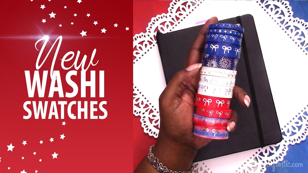 SWATCHING WASHI & Chat | Simply Gilded | Cookie Sticker Co