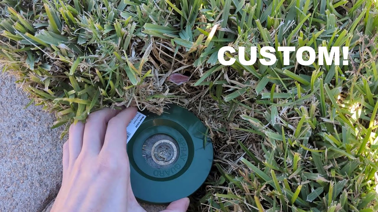 Customizing Orbit Sprinkler Guards