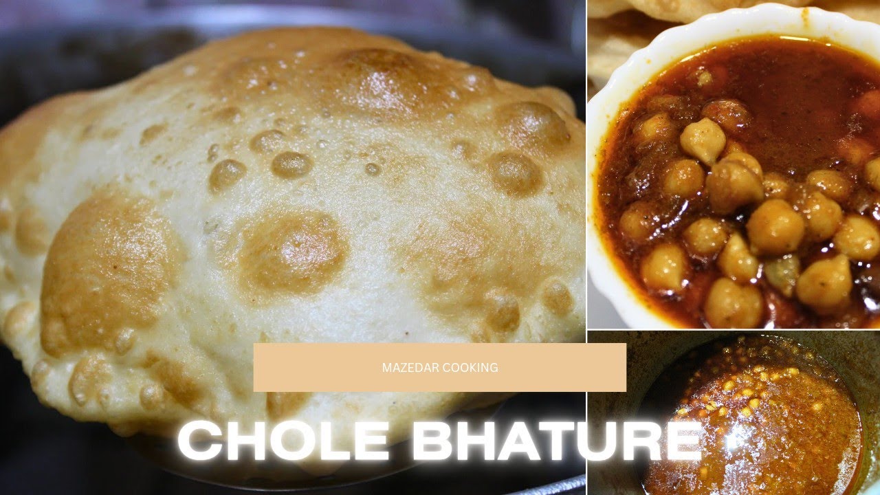 छोले भटूरे बनाने की पूरी रेसिपी - 100% Phoole Hue Bhature | Chole  