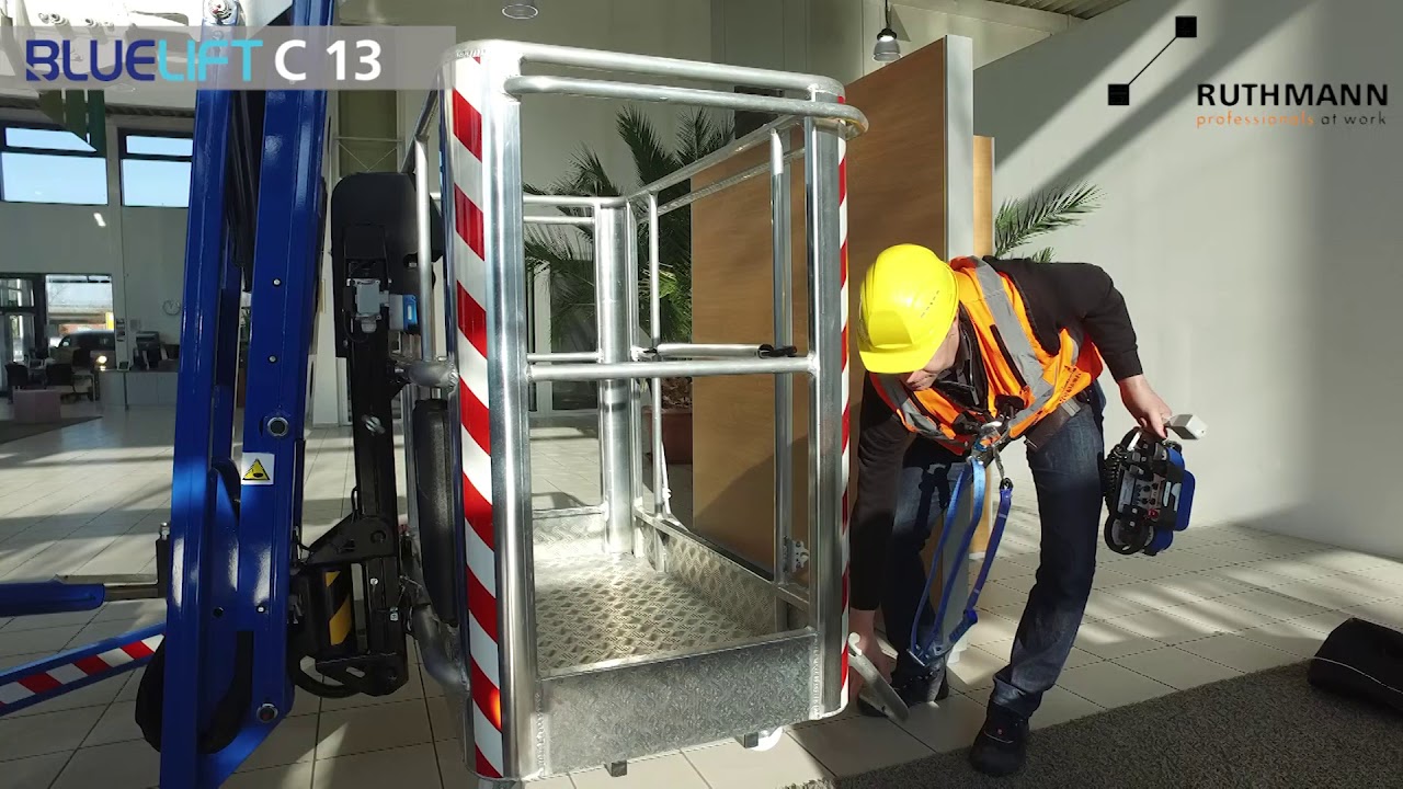 RUTHMANN BLUELIFT C 13 Raupenarbeitsb&uuml;hne / spiderlift