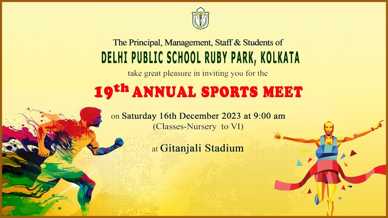 || 19th ANNUAL SPORTS MEET II DELHI PUBLIC SCHOOL RUBY PARK II DAY - 01