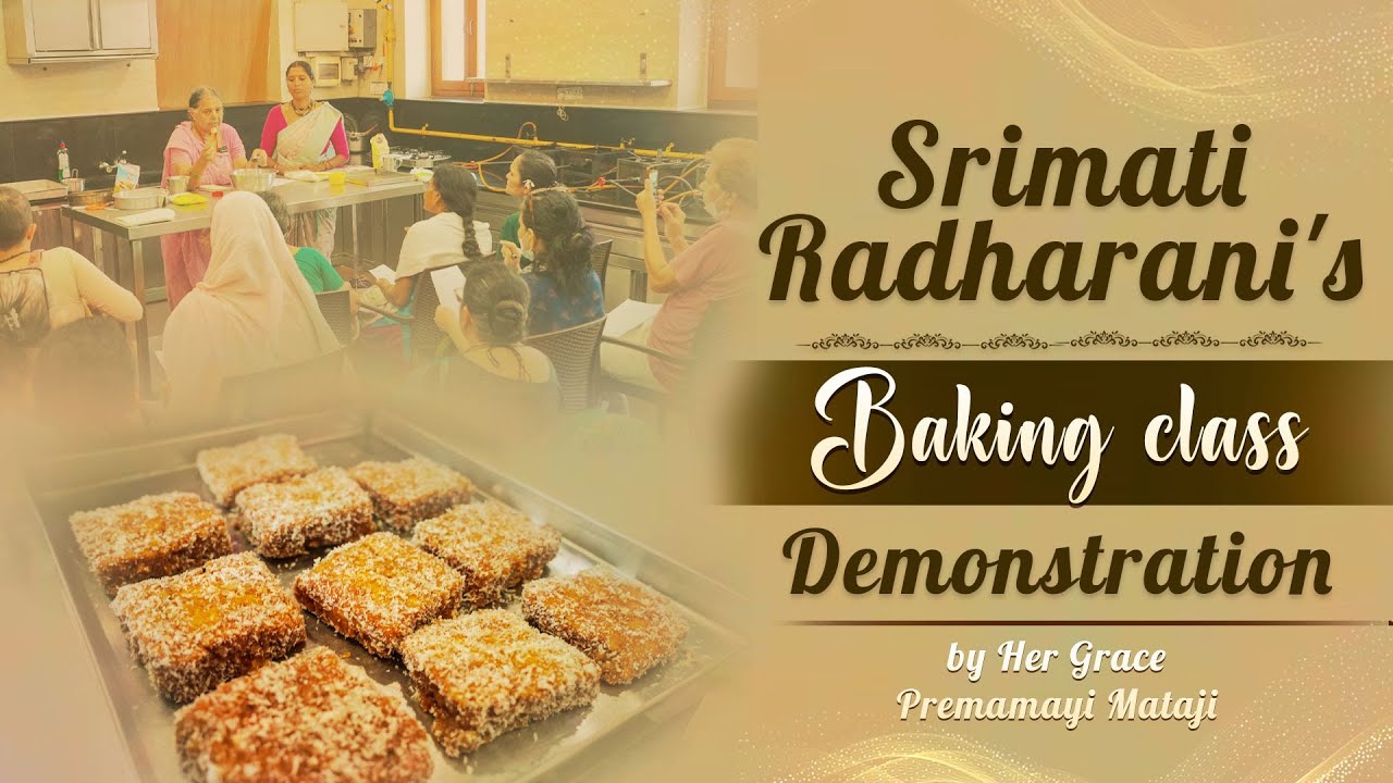 Srimati Radharani's baking class demonstration by H.G. Premamayi Mataji || 16.07.2025