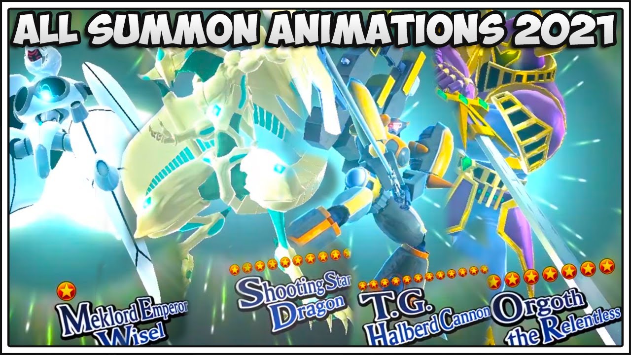 Yu-Gi-Oh! DUEL LINKS - All Summon Animations 2021 Japanese  Voices (JP/EN) | From Newest Characters