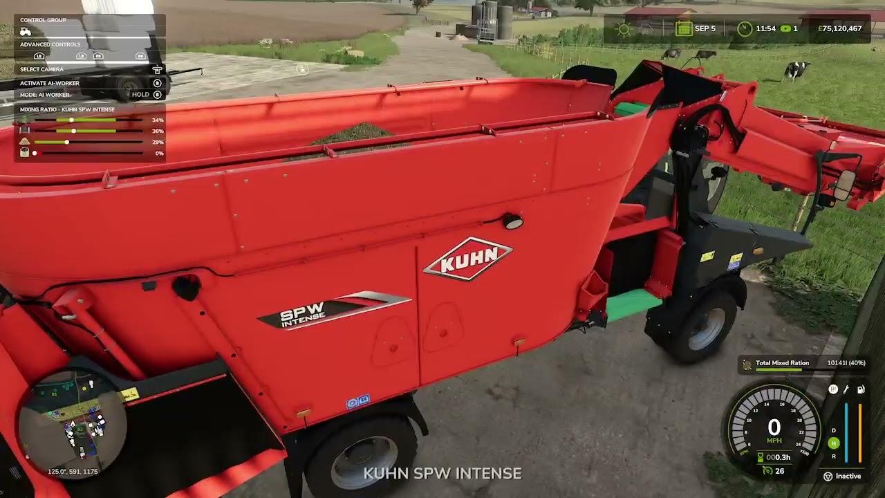 farm Simulator 25 with No. Micphone real day_to_day working on my farm game Xbox (Part 2/2)