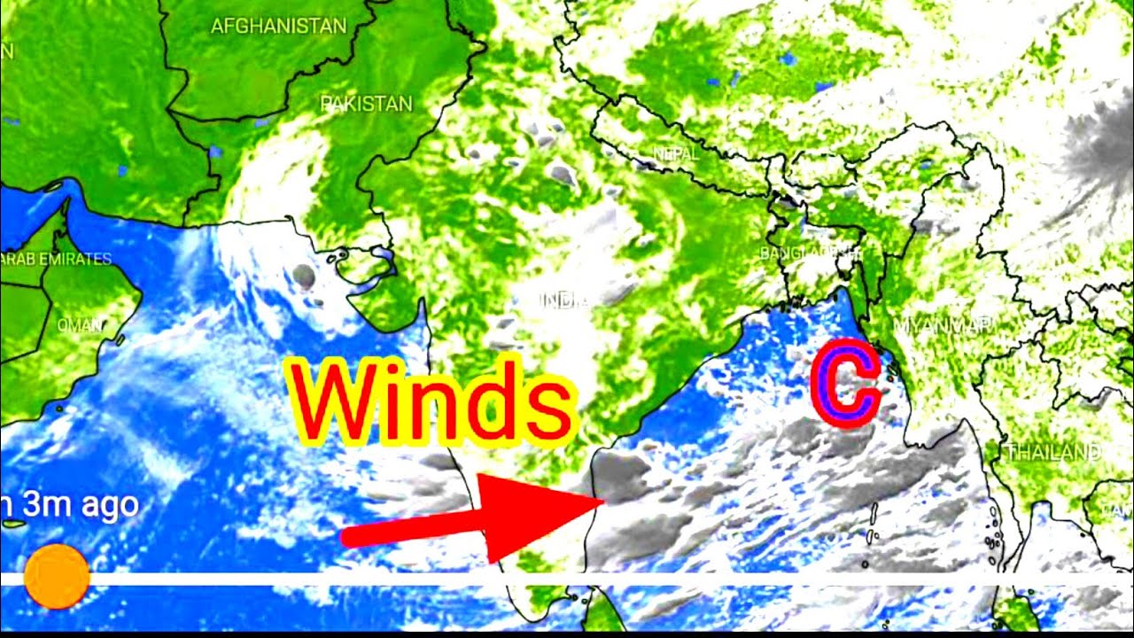 Cyclonic Circulation Attracted Moisture Laden Winds From The Arabian Sea| Indian Weather Forecast