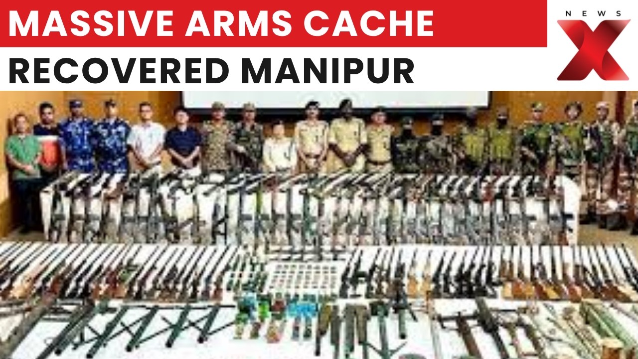 Massive Arms Cache Recovered in Manipur Anti-Insurgency Operation | Latest News | NewsX