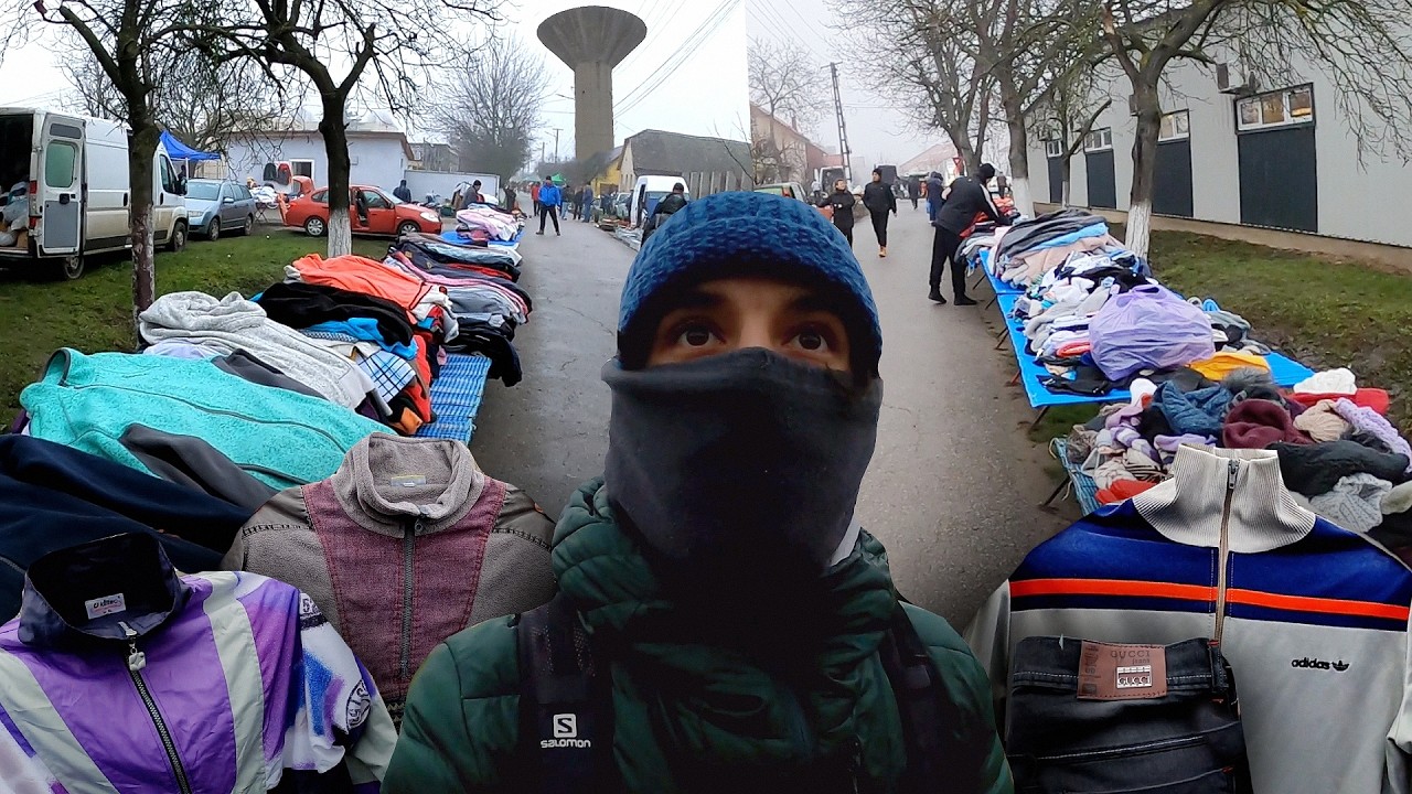 UNA din PIETELE ASCUNSE cu HAINE VINTAGE din ROMÂNIA (SÂNTANA)