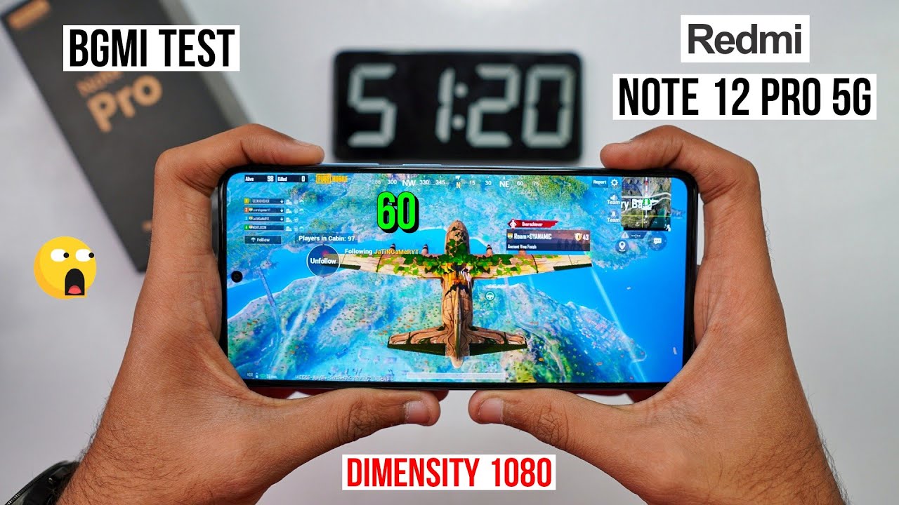 Redmi Note 12 Pro 5G Pubg Test, Heating and Battery Test | Shocking Results 😱