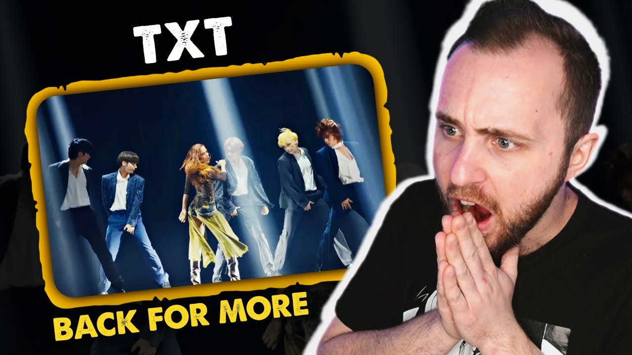 TXT ft. Anitta - Back For More // реакция на кпоп