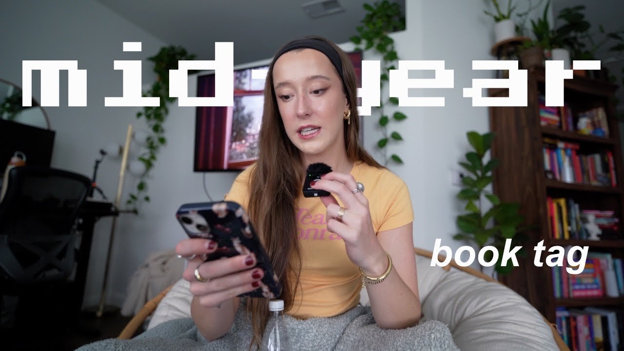mid year bookish freakout tag ☕️ new favorite authors, goodreads check-in and new releases