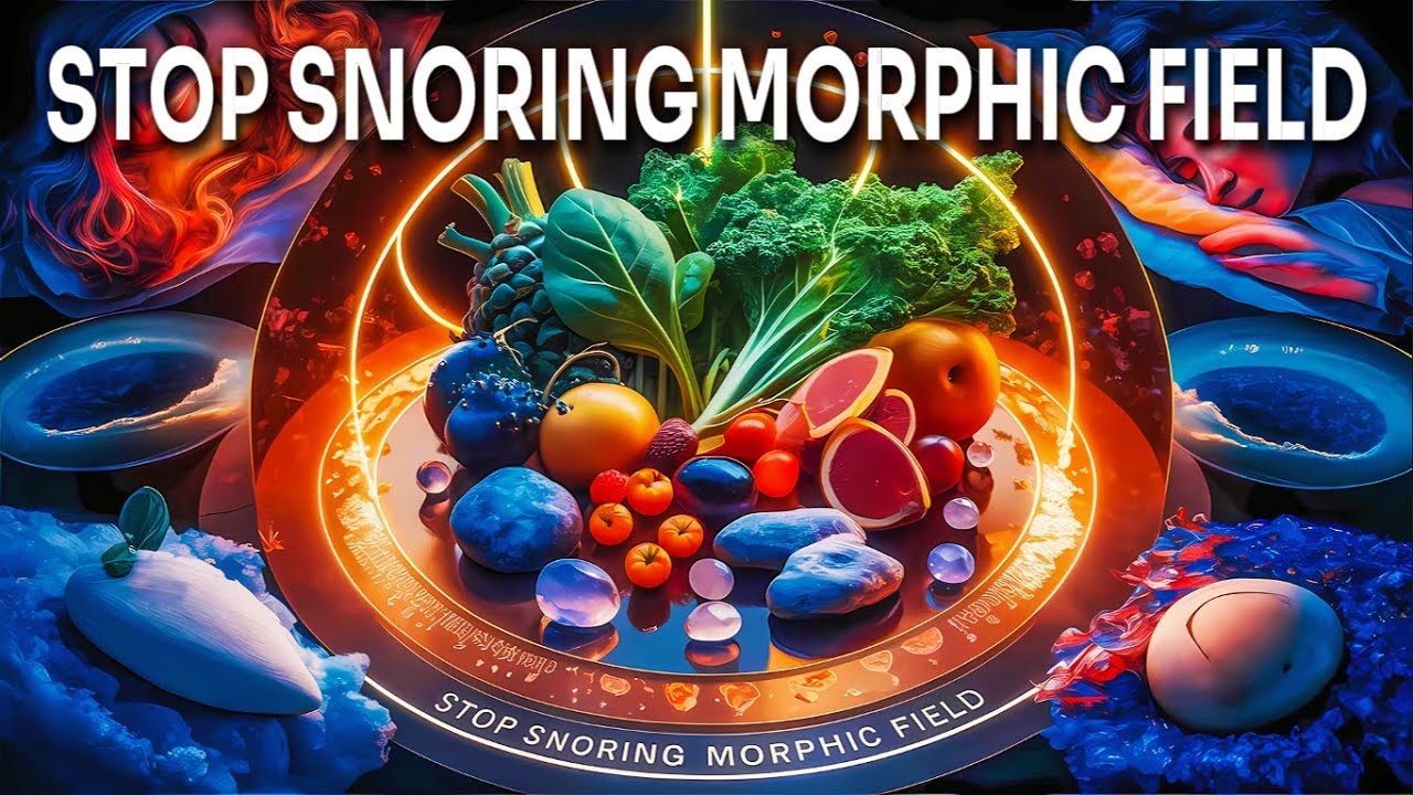 Stop Snoring Morphic Field - Cure Obstructed Nasal Airways, Obesity, Sleep Apnea & All Other Causes