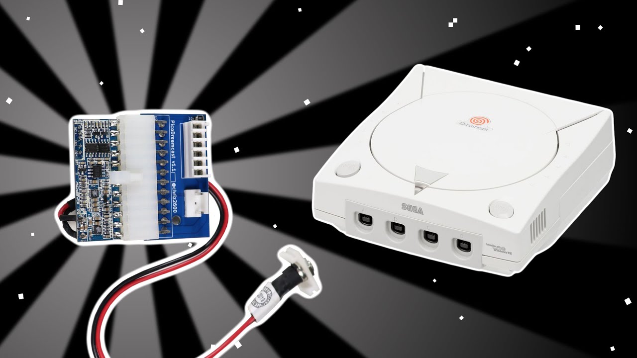 Nova Fonte Micro PSU Para Dreamcast da Aliexpress