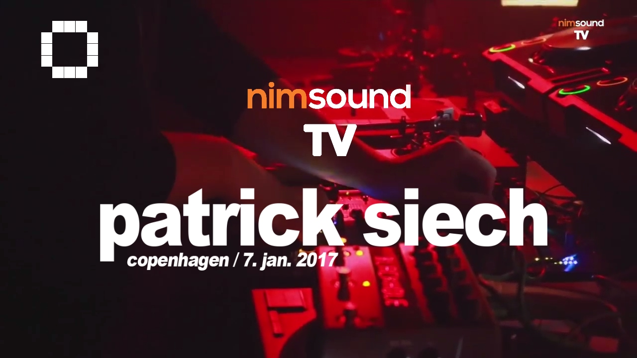 Patrick Siech @ Culture Box, Copenhagen (7. Jan. 2017)