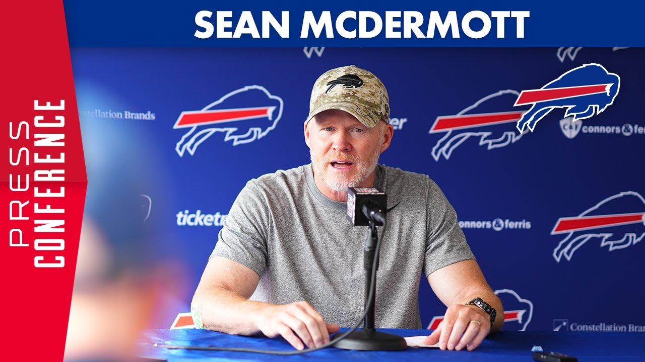 Sean McDermott: “It’s Been Another Good Camp” | Buffalo Bills