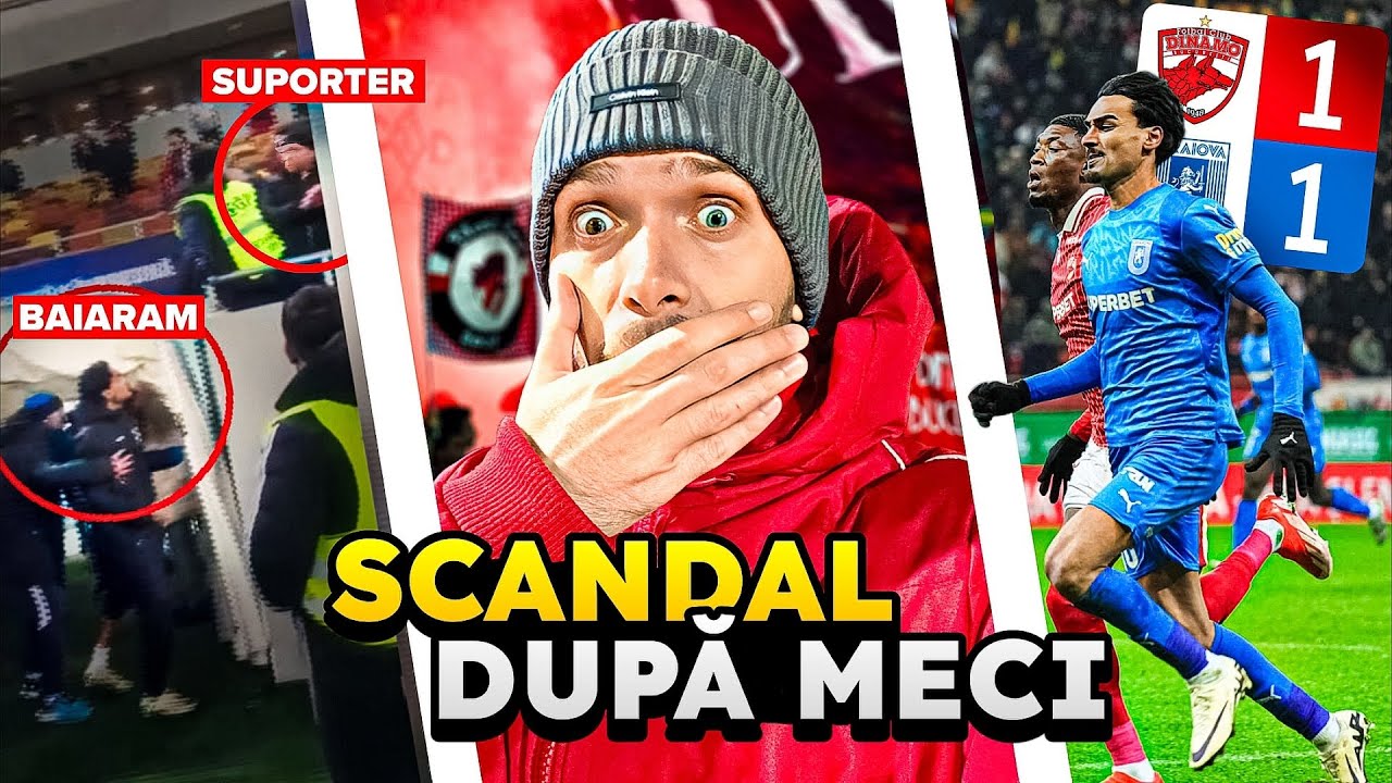 FINAL DE MECI CU SCANTEI IN DNAMO vs CRAIOVA!