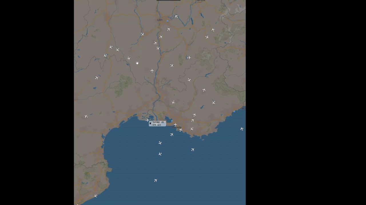 ATC - Air Trafic Control communication - Marseille