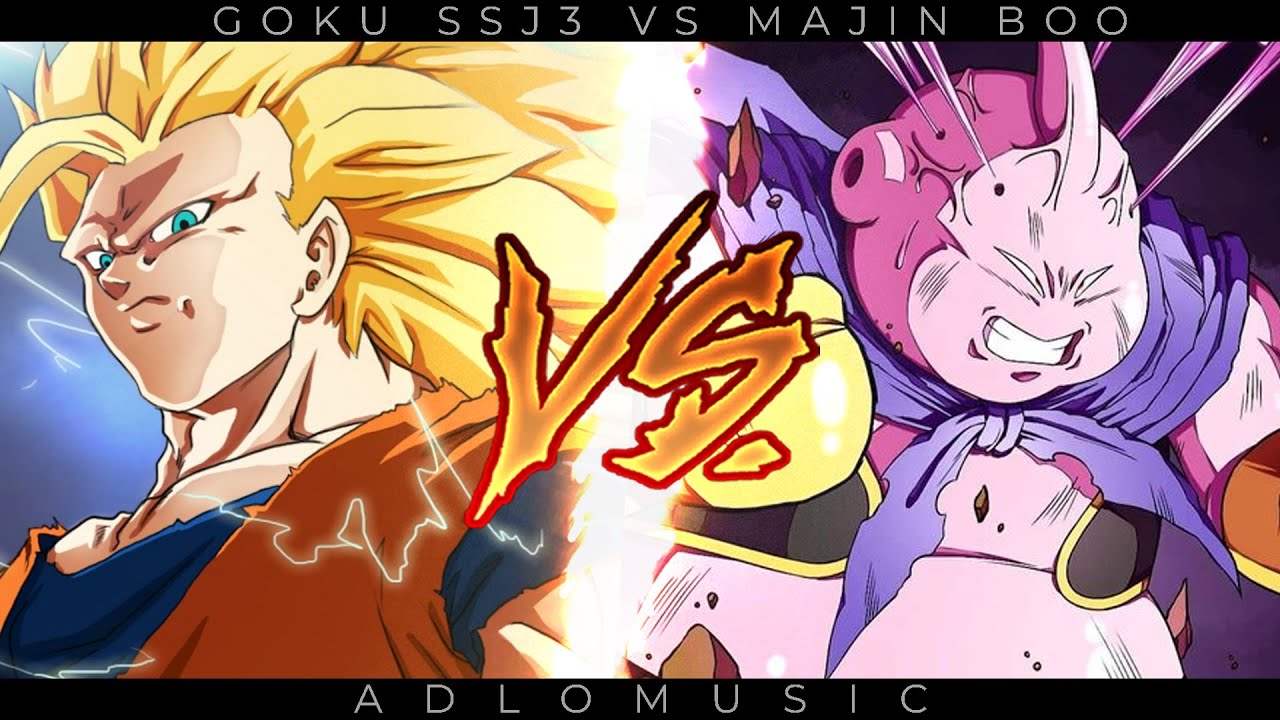GOKU SSJ 3 VS. MAJIN BOO RAP | Dragon ball Z | 2022 | AdloMusic