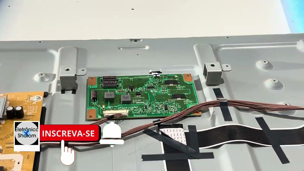 Panasonic tc-39as600b aparece imagem e desliga em proteção led vermelho. Vários modelos.