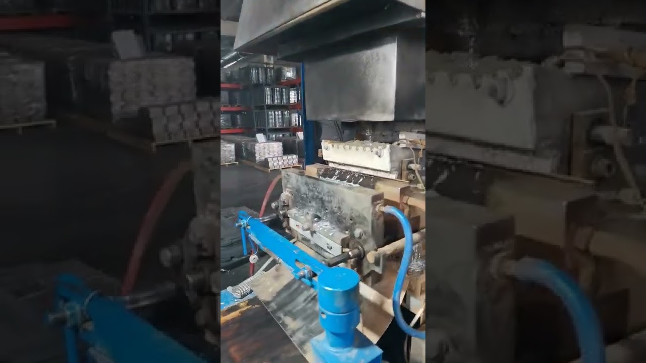 lead-acid battery grid casting machine and mold