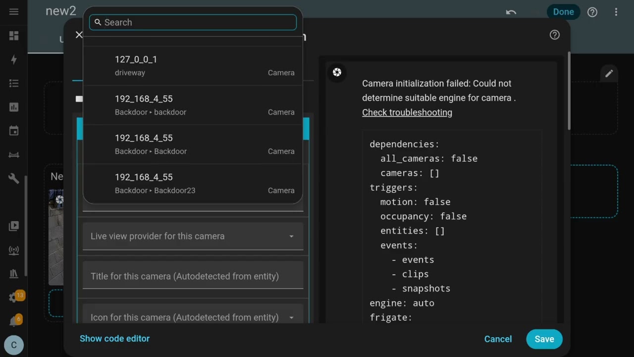 Creating and editing a new dashboard in HomeAssistant