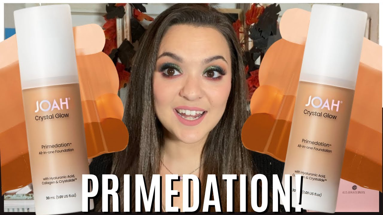 Joah Beauty Crystal Glow Primedation All in One Foundation! Review + Wear Test
