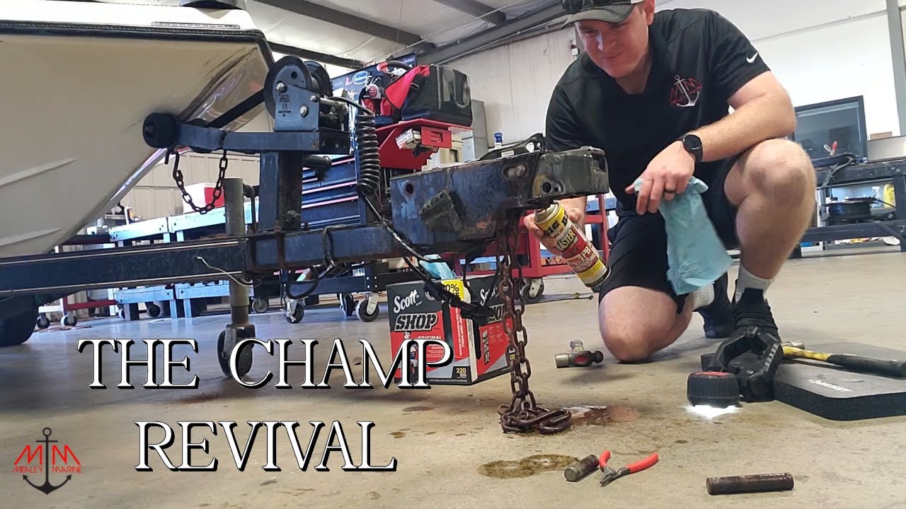THE CHAMP REVIVAL | CHAMPION BASS BOAT RESTORATION | PART 5: Trailer Brakes Suck...
