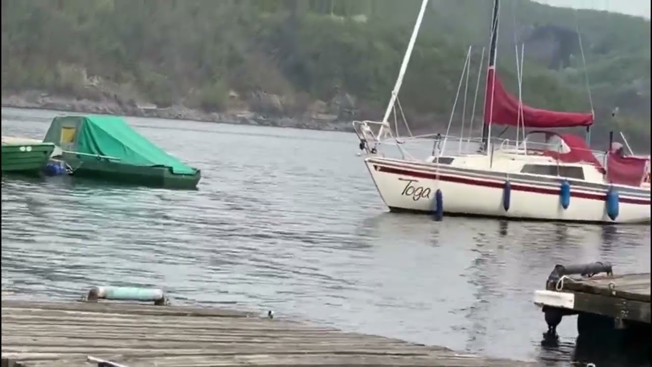 Eintreffen der Toga am Vereinssteg in Eschauel-Rursee nach langer Pause @ Segeln