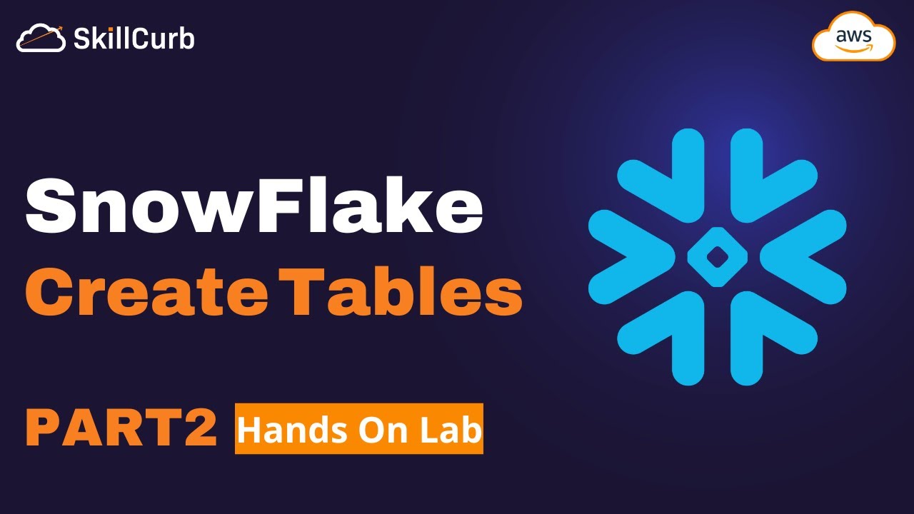 Создание таблиц в SnowFlake Data Warehouse | Практические занятия по SQL, часть 2