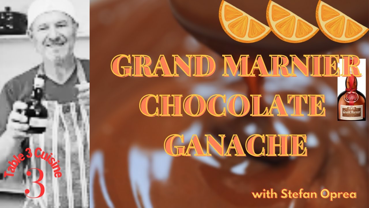 Orange Chocolate Ganache with Grand Marnier!(SUPER EASY AND DELICIOUS!)