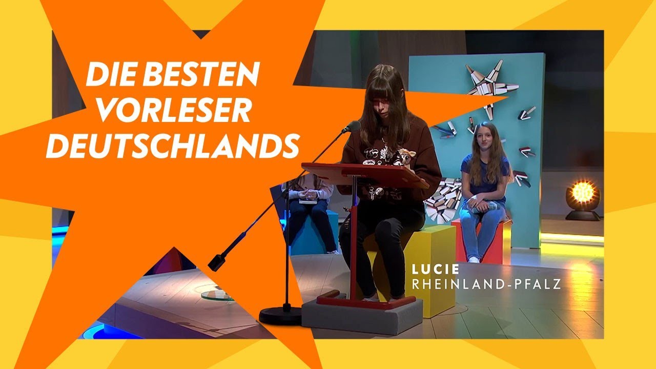 62. Vorlesewettbewerb 2021: Siegerin Lucie Mathias. Highlight-Clip.