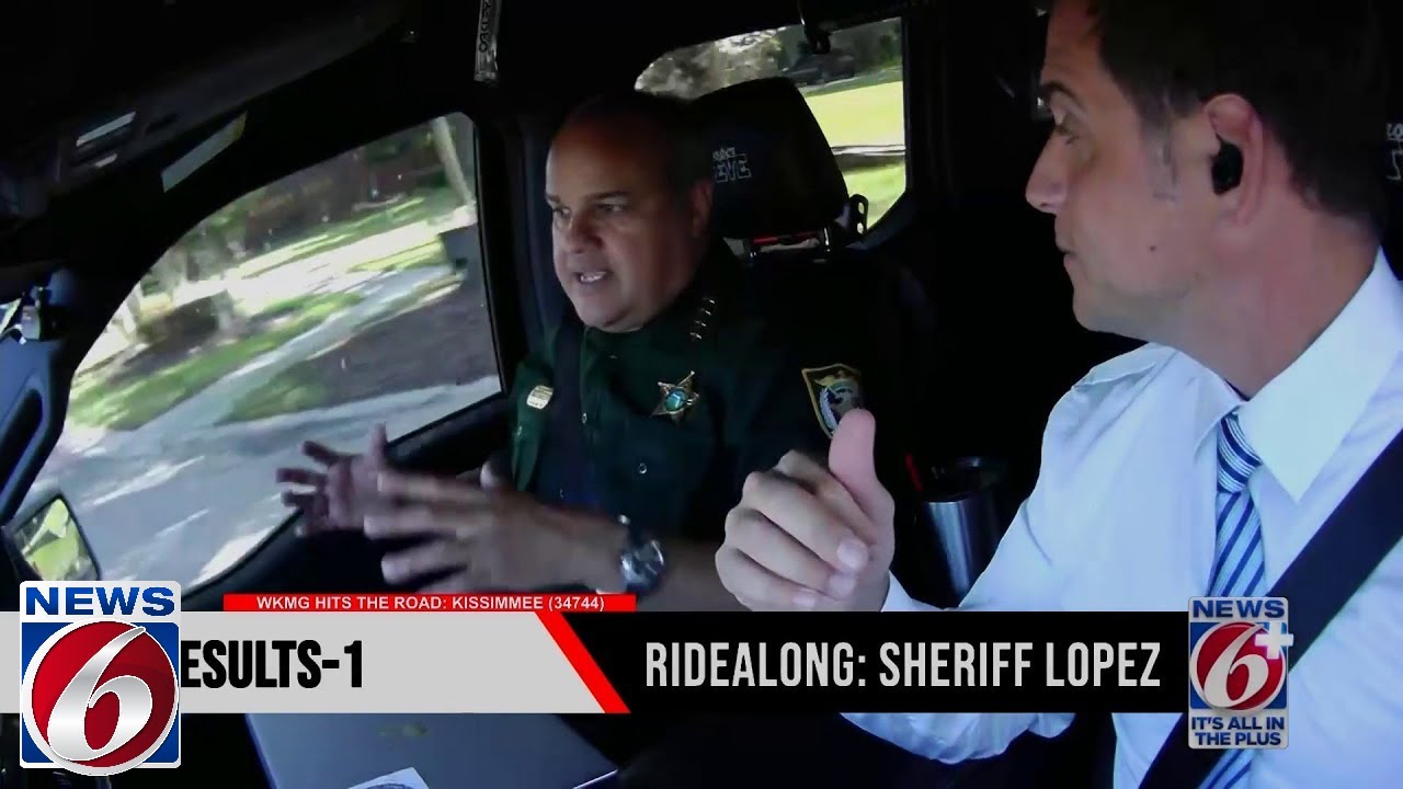 Osceola County Sheriff Marcos Lopez joins Trooper Steve on Patrol