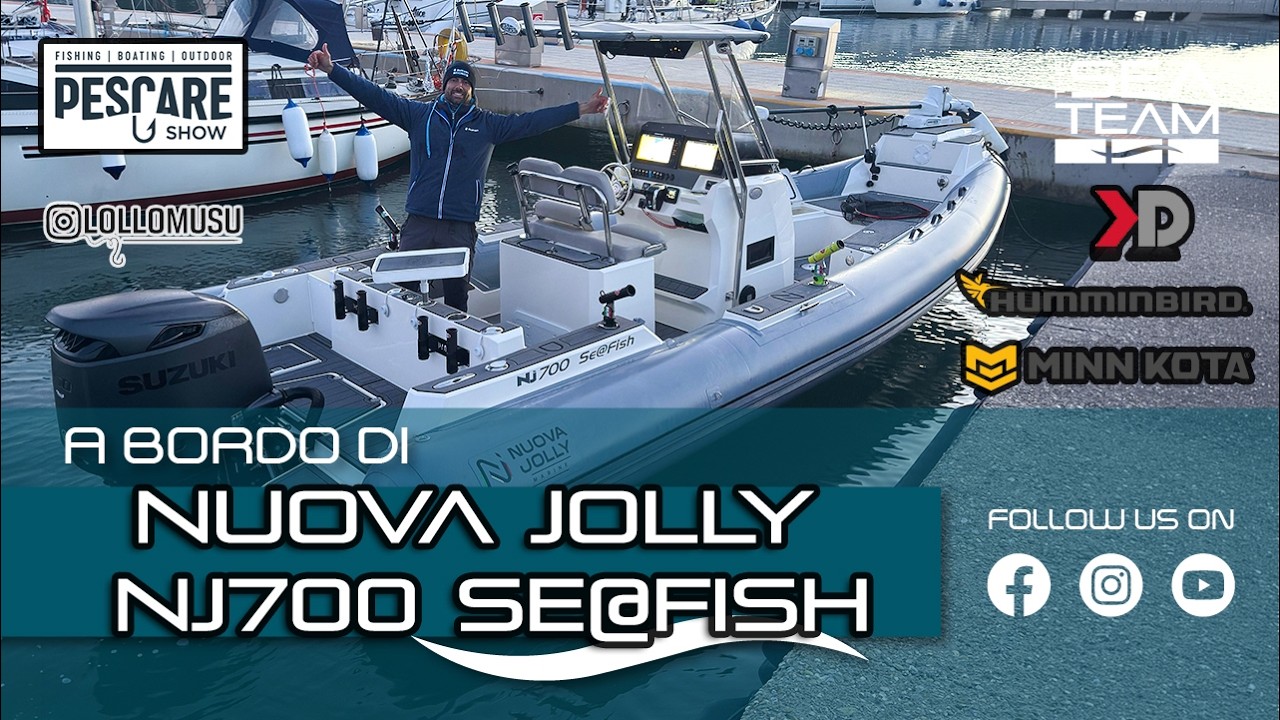 A bordo di Nuova Jolly  NJ700 Se@Fish con Lorenzo Musu