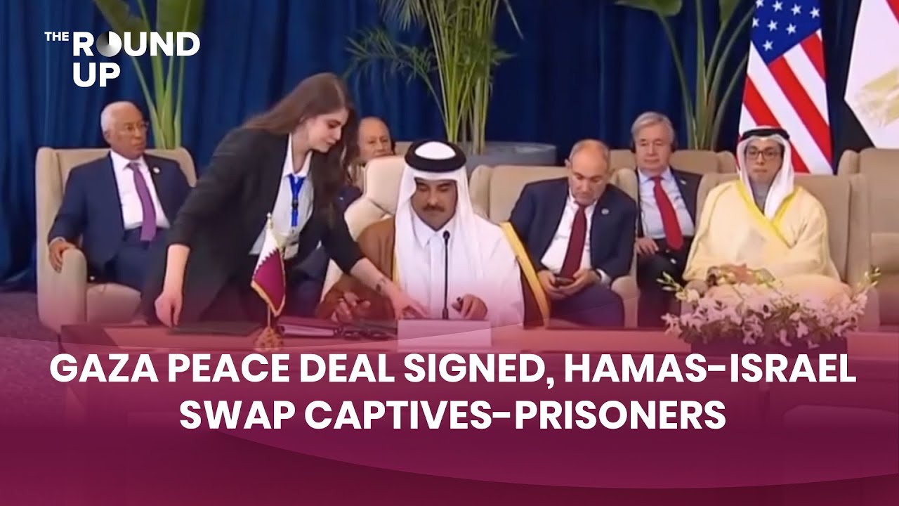 Oct 13, The Round Up: Gaza peace deal signed, Hamas-Israel swap captives-prisoners