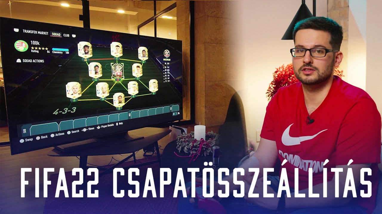 FIFA22 Tutorial (6.rész) – Csapatösszeállítás olcsón X Bertinho | DomiNation eSports