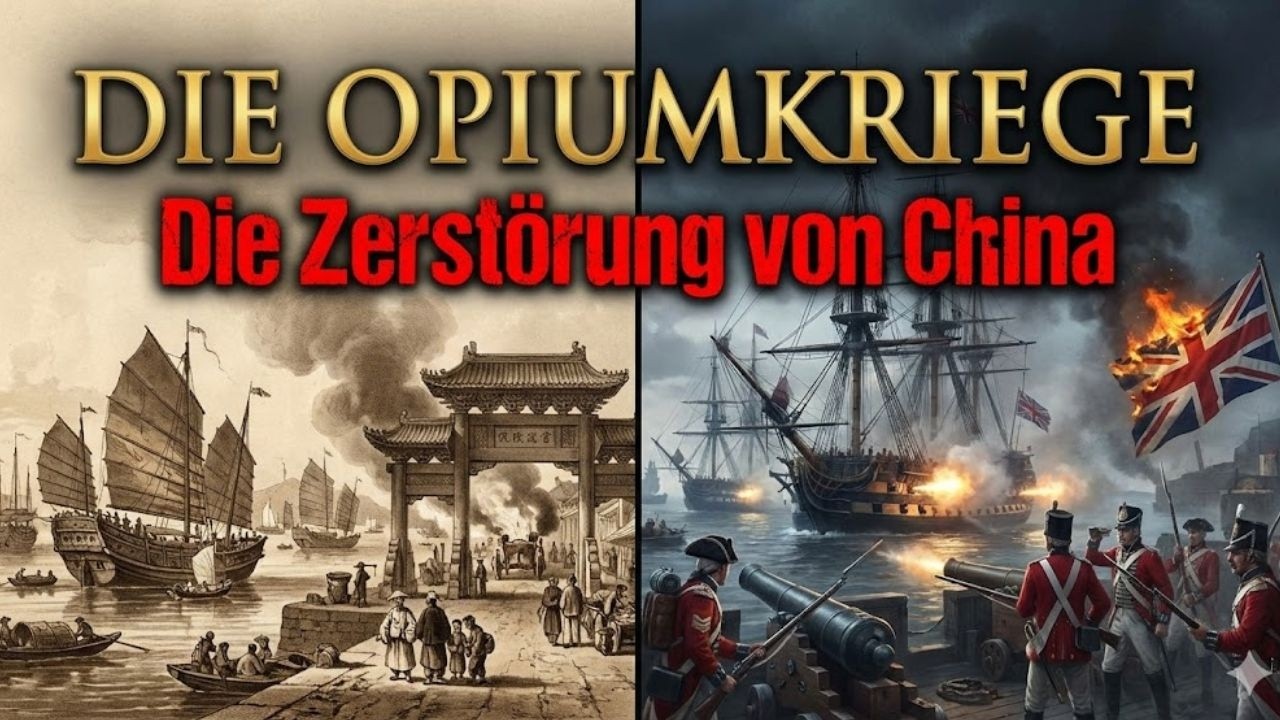 Warum England mit Opium beinahe China zerstörte (Die Opiumkriege)