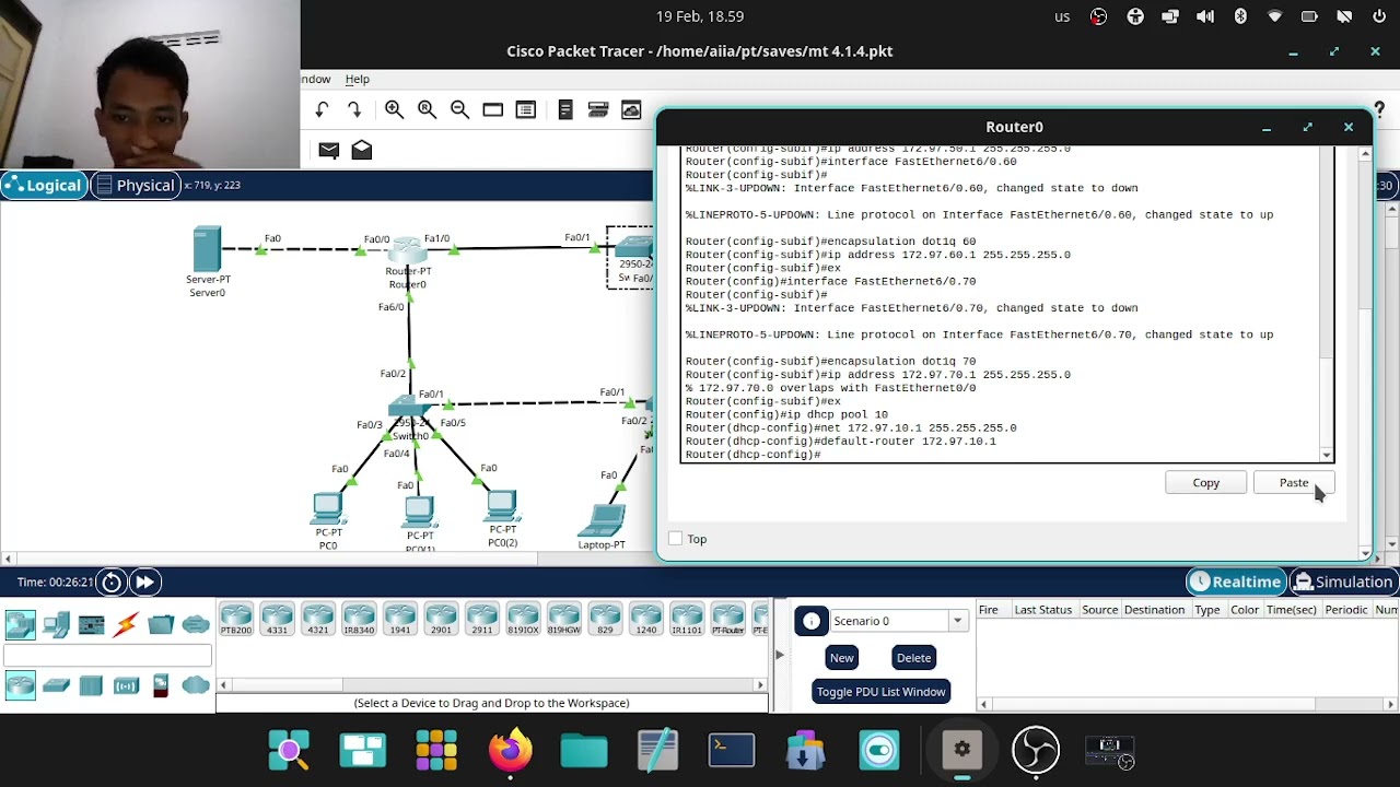 Cara menggunakan vlan dalam router on a stick 