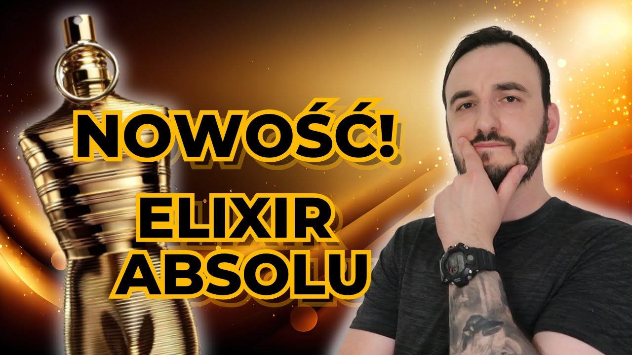 JPG LE MALE ELIXIR ABSOLU NOWOŚĆ 2025 / DOBRE  PERFUMY MĘSKIE NA JESIEŃ I ZIMĘ