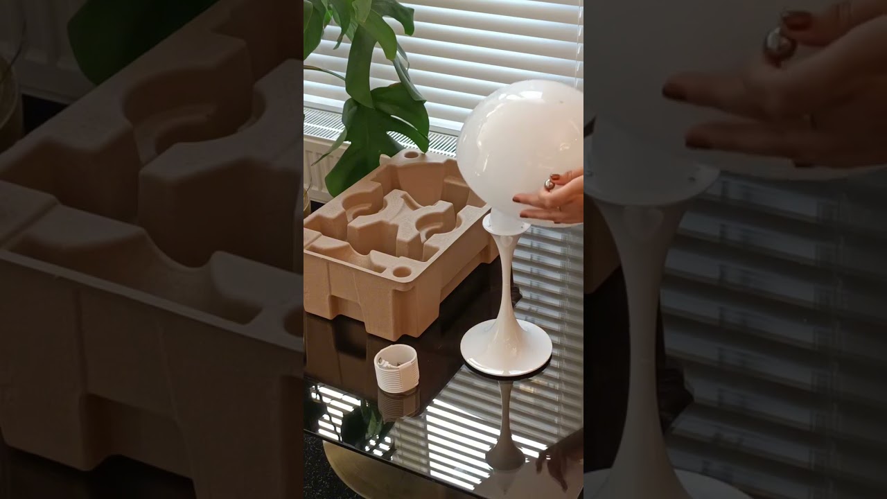 Unbox Louis Poulsen Panthella 250 Portable Lamp with us