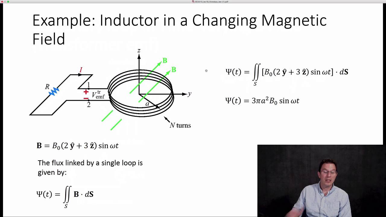 EE3310 Lecture 18: Faraday's Law