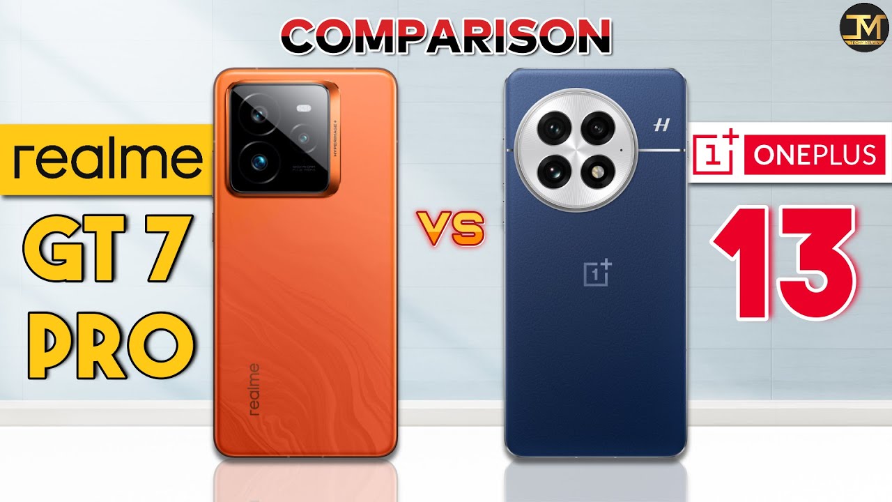 Oneplus 13 vs realme GT 7 Pro : Which Phone is Best❓🤔