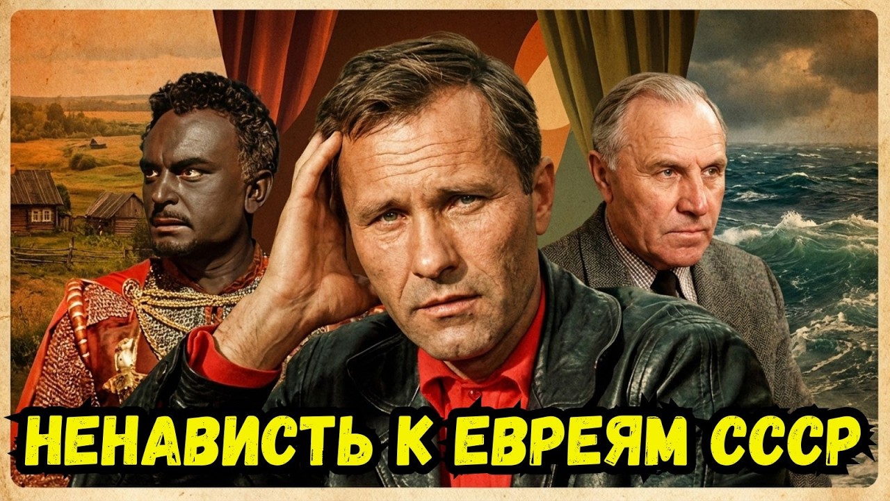 🎙️12 ЗВЁЗД, КОТОРЫЕ ОТКРЫТО ВЫСТУПАЛИ ПРОТИВ ЕВРЕЕВ (Говорухин, Козловский, Олейников)