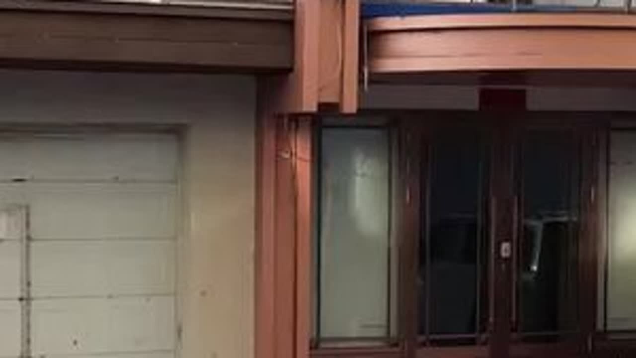 航拍黑龙江省逊克县城