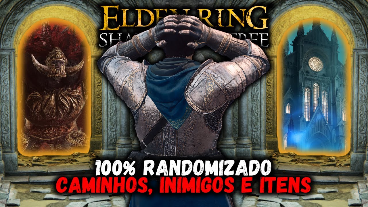 O RANDOMIZADO DEFINITIVO! ELDEN RING COM CAMINHOS, INIMIGOS E ITENS RANDOMIZADOS! (Parte2)